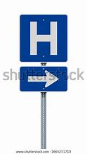 Image result for Road Sign Between Hospital and Playground