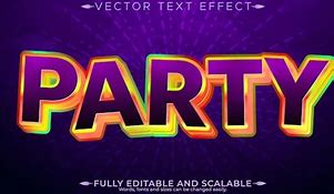 Image result for Font for Party