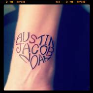 Image result for Name Bracelet Tattoos On Wrist