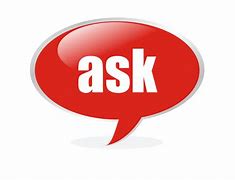 Image result for Ask Me Clip Art