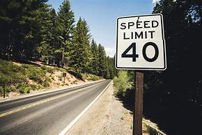 Image result for Speed Limit 1 Sign