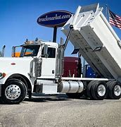 Image result for Peterbilt Dump Truck Blue