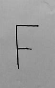 Image result for Letter F Drawing