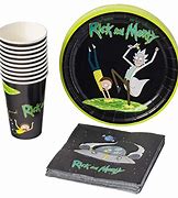 Image result for Rick and Morty Party Supplies