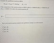 Image result for Reaction Quotient vs Equilibrium