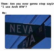 Image result for Arch BTW Meme