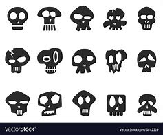 Image result for Crazy Skull Vector