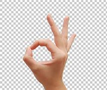 Image result for OK Sign with Thumb and Index Finger