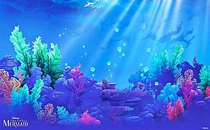 Image result for Little Mermaid Background