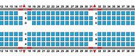 Image result for A321 Seating Map