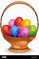 Image result for Basket of Easter Eggs