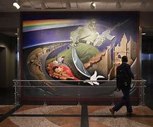 Image result for Wall Murals in Denver Airport