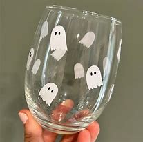 Image result for Halloween Wine Glass