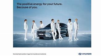 Image result for bts hyundai car