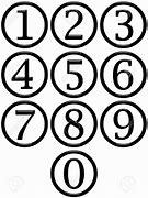 Image result for Numbers Clip Art Black and White