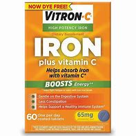 Image result for Iron Supplement with Vitamin C