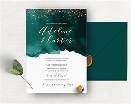 Image result for Green and Gold Wedding Invitation Background