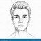 Image result for Male Face Drawing Steps