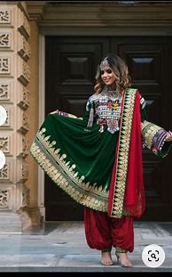 Image result for Afghan Dress Drawing