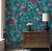 Image result for Teapot and Floral Wallpaper