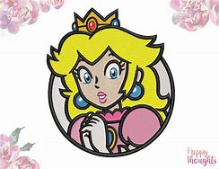 Image result for Princess Peach Halloween Machine Embroidery Design