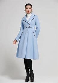 Image result for Blue Wool Winter Coats