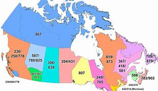 Image result for 613 Area Code Map