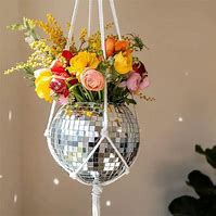 Image result for Disco Ball Planter