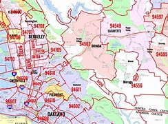 Image result for Bay Area Zip Code Map