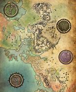 Image result for Tyria Whole World Map