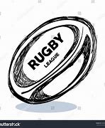 Image result for Rugby Ball Sketch