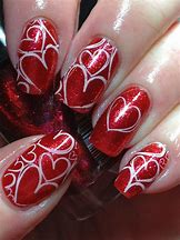 Image result for Simple Valentine's Nail Art