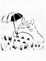 Image result for Totoro Pumpkin Stencil