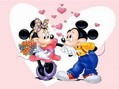 Image result for Mickey and Minnie Mouse I Love You