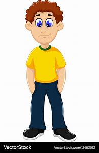 Image result for Cartoon Person Standing Half Body