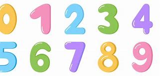 Image result for White Numbers Images