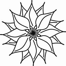 Image result for Flower Clip Art Black and White Drawings