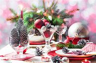 Image result for Christmas Eve Table Setting