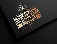 Image result for Gold Foil Logo Mockup