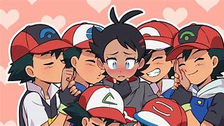 Image result for Goh X Ash Fanfic Pokemon