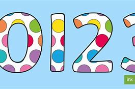 Image result for Free Printable Polka Dot Numbers