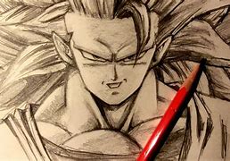 Image result for goku head drawing