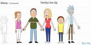 Image result for Rick and Morty Characters Line Art