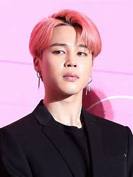 Image result for Jimin Pink Hair Selca