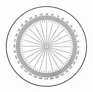 Image result for Printable Whole Circle Protractor