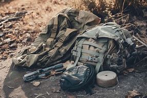 Image result for Backpack Lying On the Ground