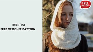 Image result for Hooded Cowl Crochet Pattern Free