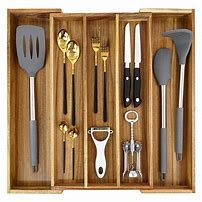 Image result for Utensil Drawer Organizer Tray