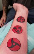 Image result for Small Sharingan Tattoo