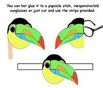 Image result for Toucan Beak Mask for Printing